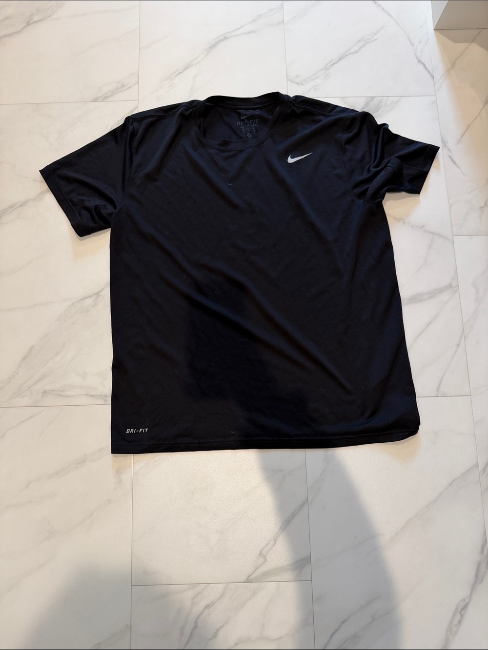 Nike Black Short Sleeve Dri-FIT Crew Tee